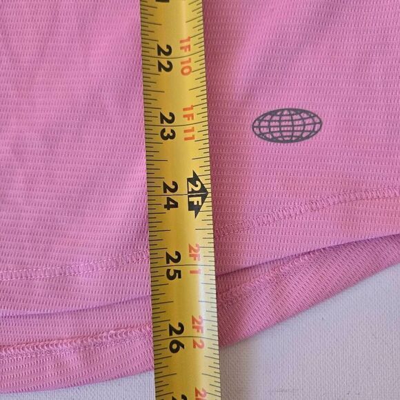 Reel Legends Womens Freeline Long Sleeve UPF 30 Solid Pink Athletic Top Large - Picture 9 of 10